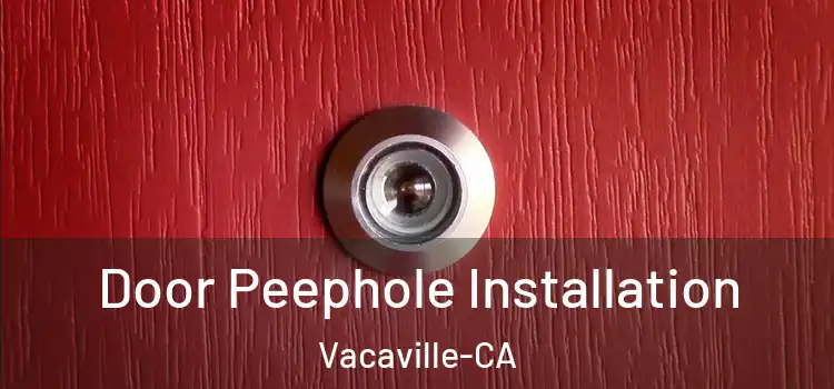 Door Peephole Installation Vacaville-CA