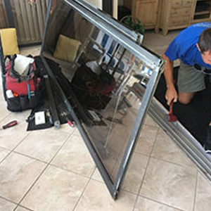sliding glass door frame repair Vacaville